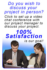 set up a video chat conference to discuss your needs